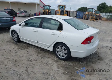 2008 Honda Civic Lx z USA, uszkodzony, nr VIN 1HGFA16598L042176